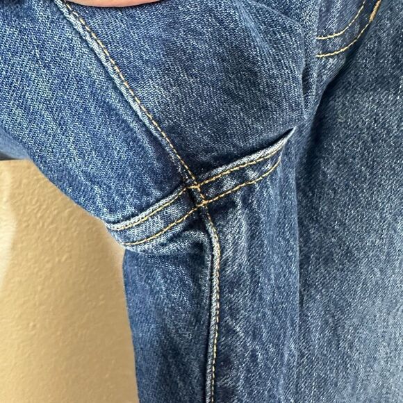 Veronica Beard Keane Long Straight Leg High Rise Jeans Size 28 - Picture 8 of 12